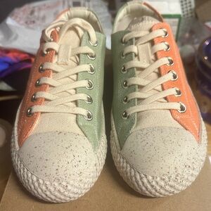 NIB Asportuguesas Sneakers in Coral & Green Size 37